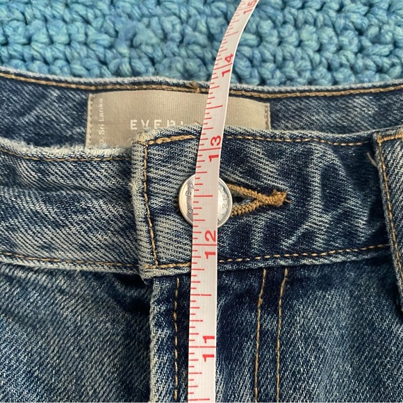 Everlane A-line denim shorts - Picture 3 of 6